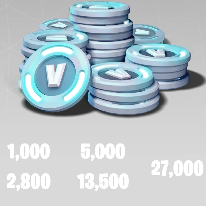 Fortnite V bucks✅ 1000-2800-5000-13500-27000✅Cheapest✅