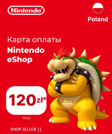 КОД Nintendo eShop - 120zl PLN Польша