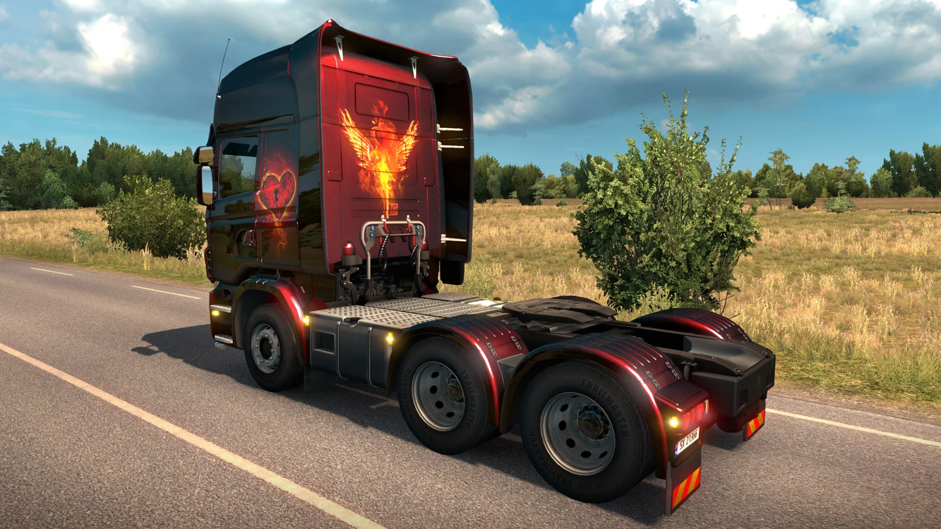 Euro Truck Simulator 2 - Valentine's Paint Jobs Pack