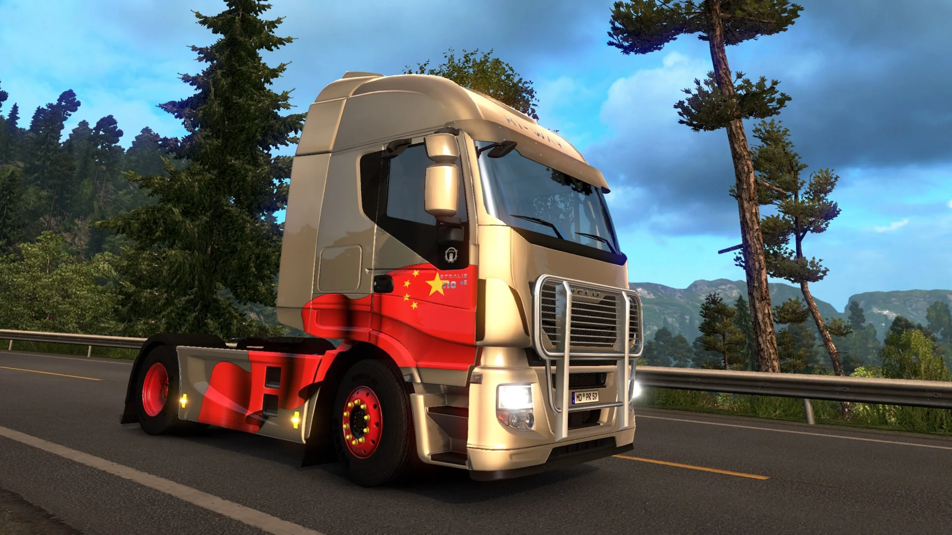 Euro Truck Simulator 2 - Chinese Paint Jobs Pack DLC