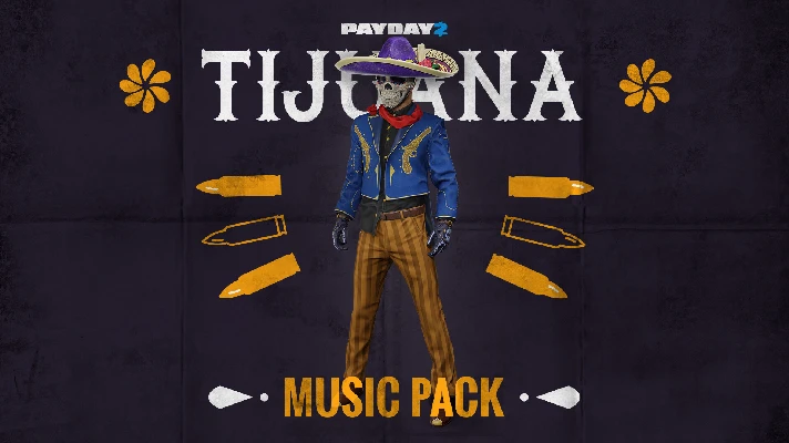 PAYDAY 2: Tijuana Music Pack DLC * STEAM RU ⚡