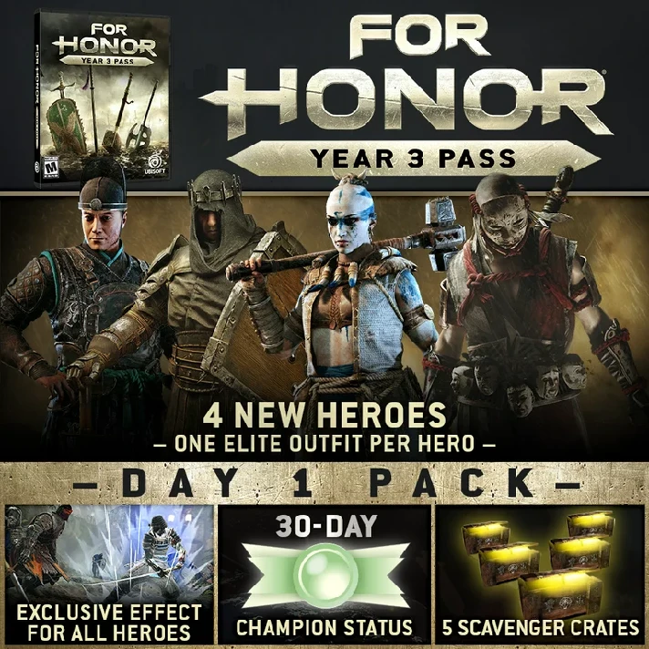 🎮🔥For Honor®Year 3 Pass XBOX ONE /X|S🔑KEY🔥