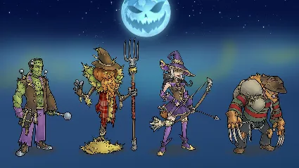 Across The Obelisk: Spooky night in Senenthia DLC