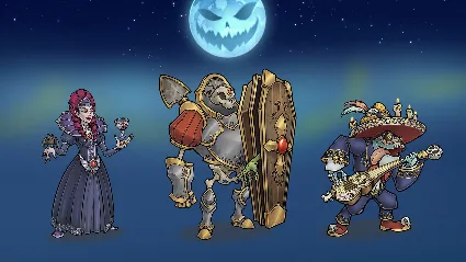 Across The Obelisk: Spooky night in Senenthia DLC