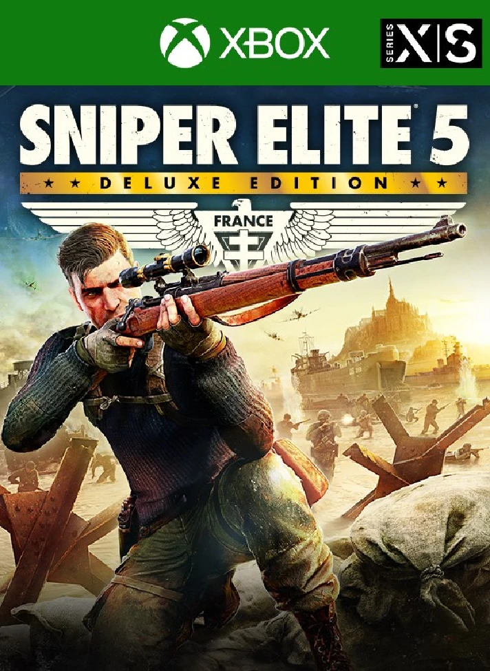 ❗SNIPER ELITE 5 DELUXE EDITION❗XBOX ONE/X|S+PC🔑KEY