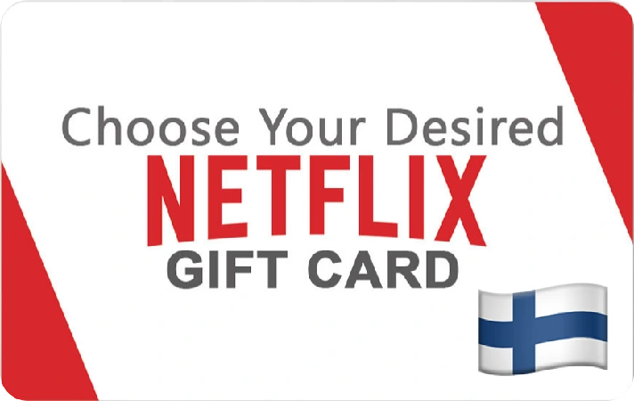 ⭐️GIFT CARD⭐ 🇫🇮 Netflix 15-200 EURO - (Finland) 🔑