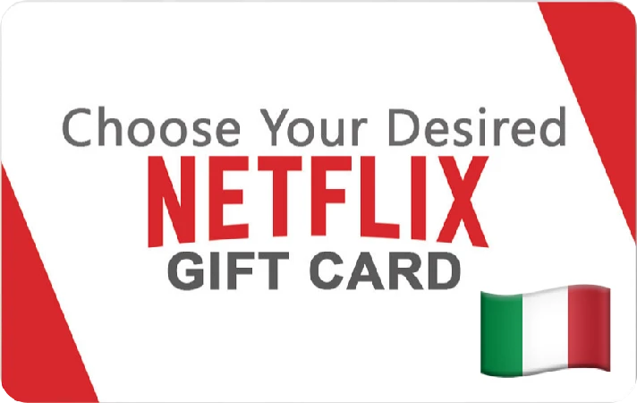 ⭐️GIFT CARD⭐ 🇮🇹 Netflix 15-200 EURO - (Italy) 🔑