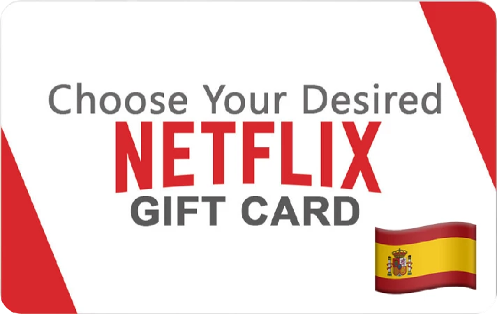 ⭐️GIFT CARD⭐ 🇪🇸 Netflix 15-200 EURO - (Spain) 🔑