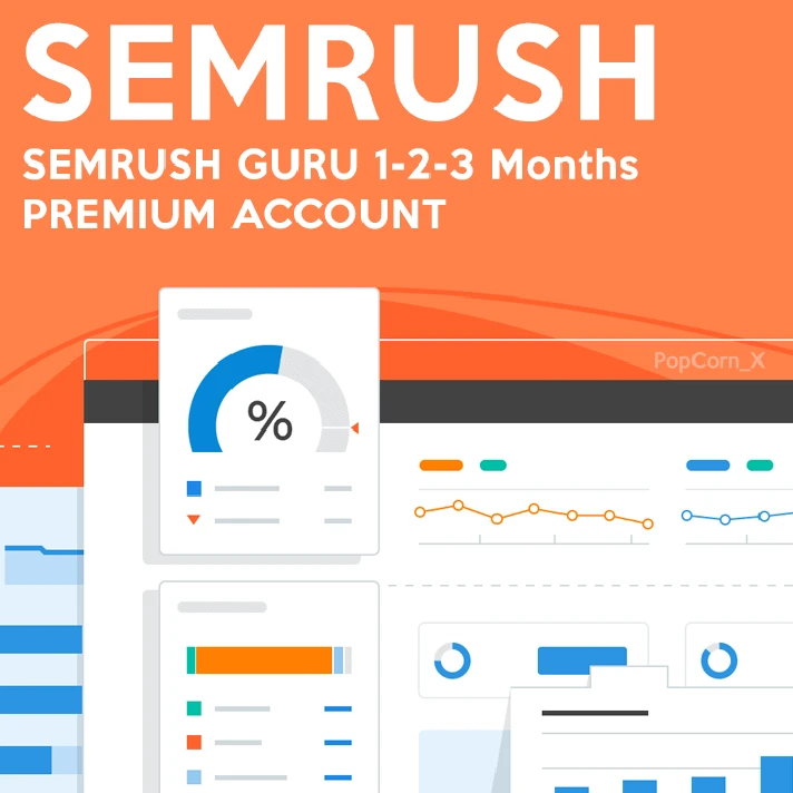 🟠 SEMRUSH GURU ✅ 1-2-3 Months PREMIUM 🔥 AUTO Delivery