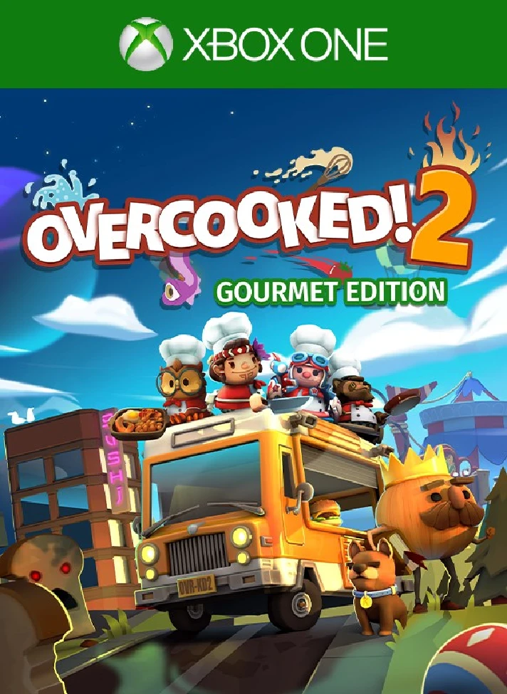 ❗OVERCOOKED! 2 - GOURMET EDITION❗XBOX ONE/X|S🔑KEY❗