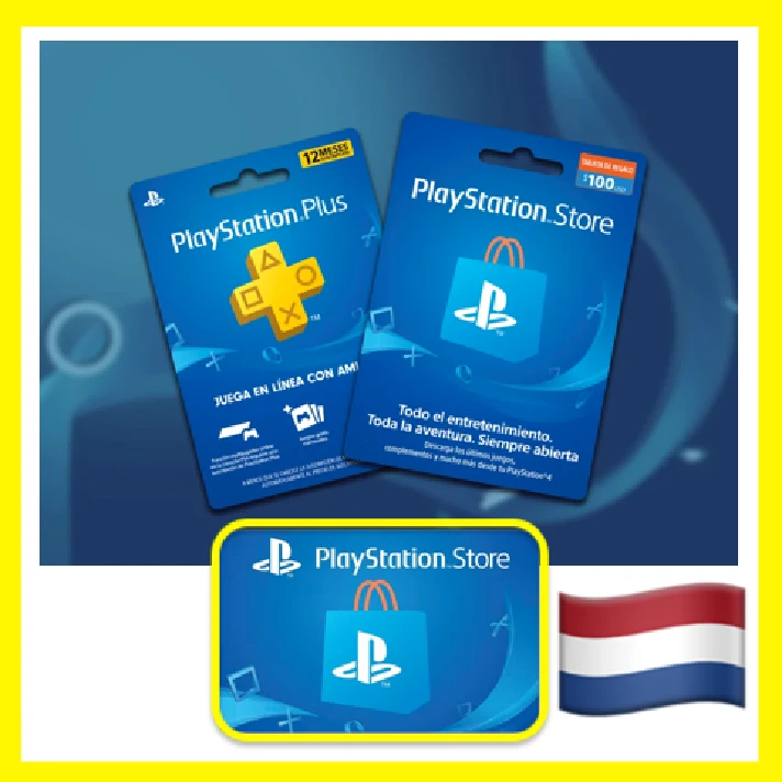 ⭐️Gift CARDS⭐🇳🇱 PSN 20-300 EURO Netherlands PSN