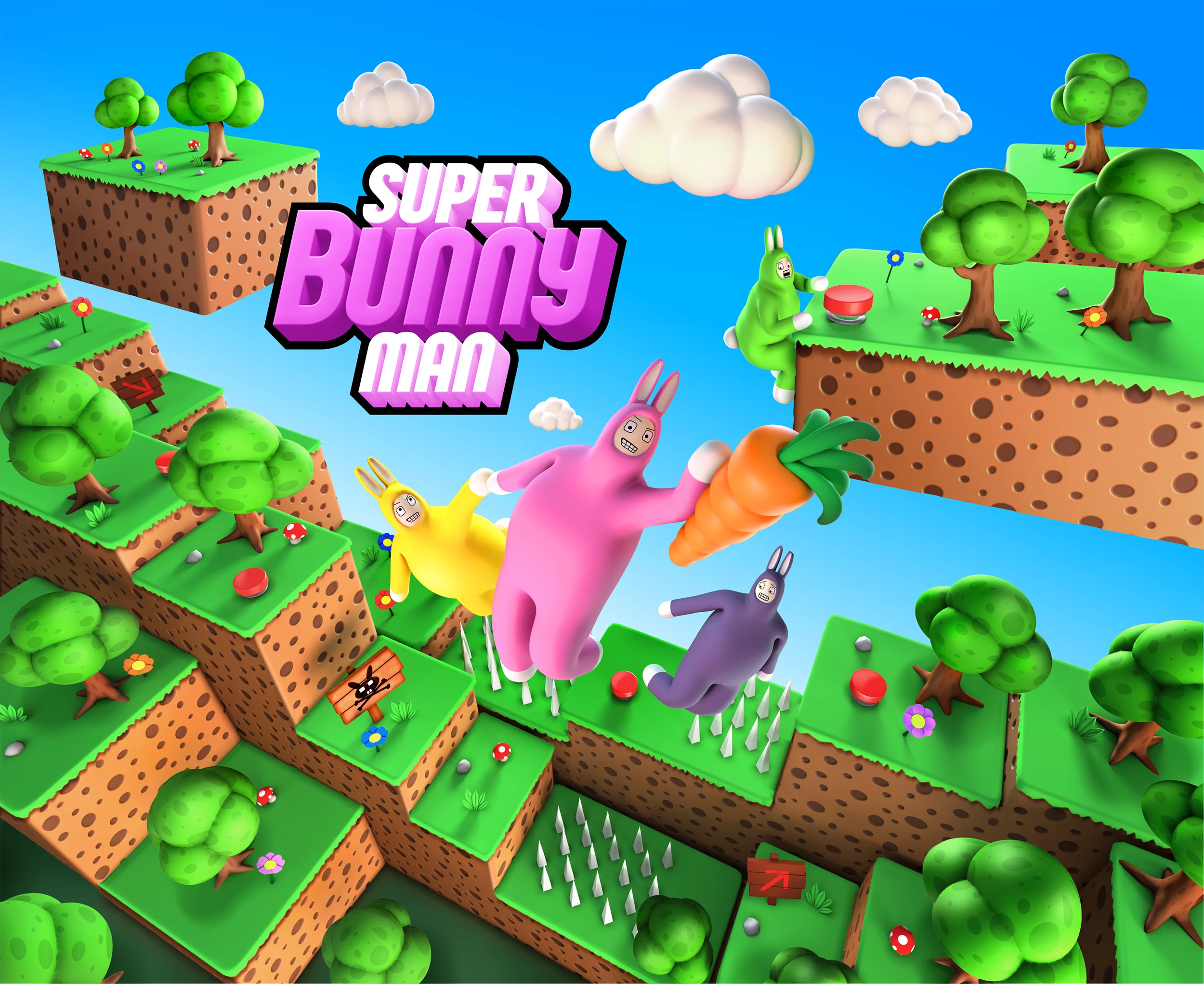 ⭐️ Super Bunny Man [Steam/Global][Cashback]