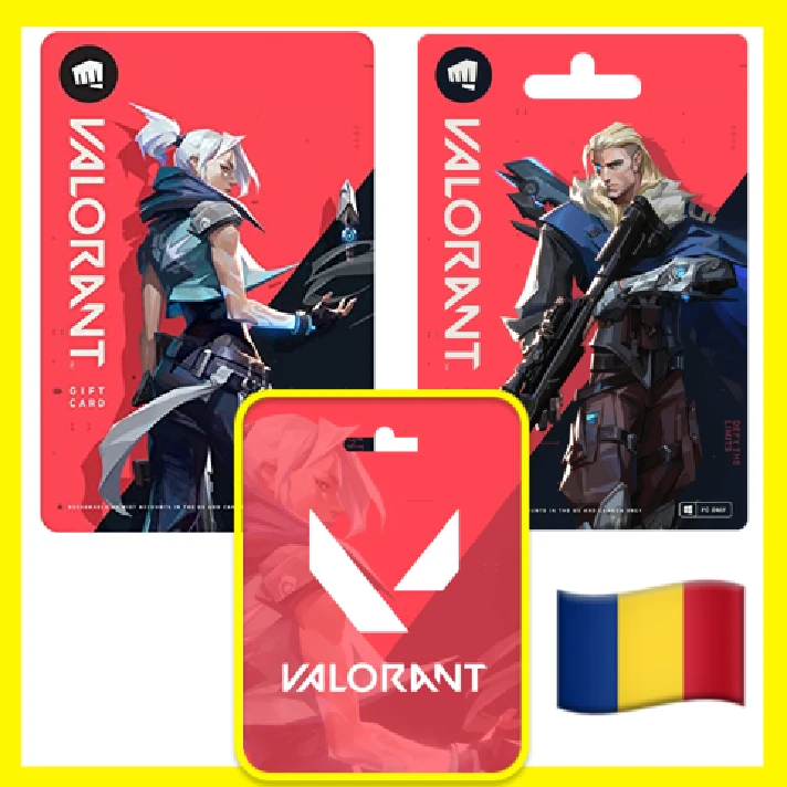 ⭐️GIFT CARD⭐🇷🇴Valorant Points 1000-22000 VP (Romania)