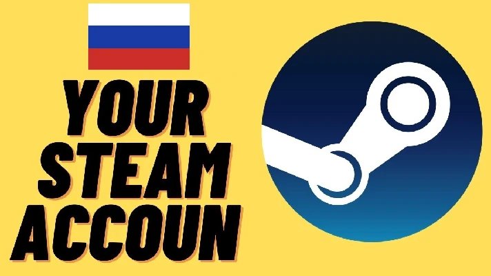 ✅ NEW STEAM ACCOUNT (Region of Russia) 🔥