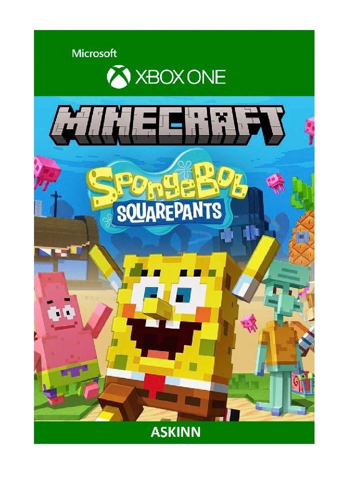 💖Minecraft - SpongeBob SquarePants DLC XBOX🎮 🎁🔑 Key