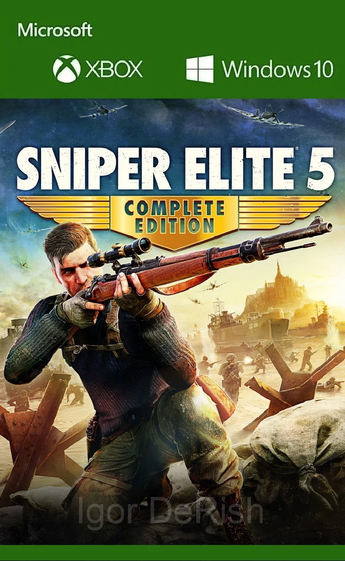 ✅ Sniper Elite 5 Complete Edition XBOX ONE X|S PC Key🔑