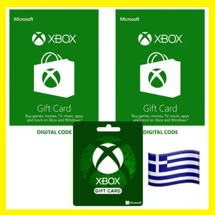 ⭐ ️ВСЕ КАРТЫ ⭐ 🇬🇷Xbox Live Gift Card 5-200 EUR Греция