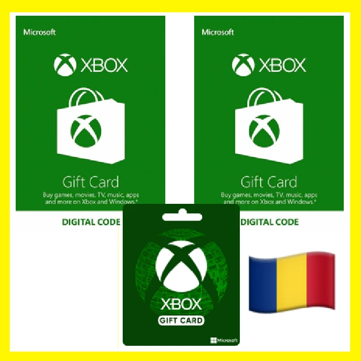 ⭐️GIFT CARD⭐🇷🇴Xbox Live Gift Card 5-200 EUR (Romania)