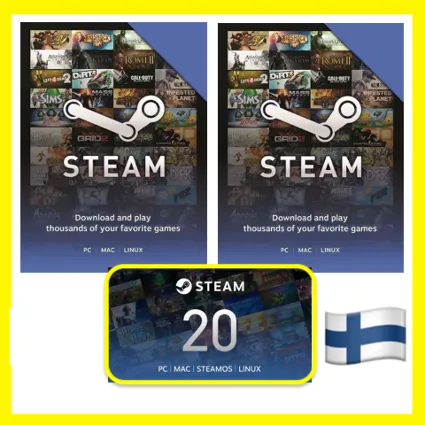 ⭐️СТИМ КАРТЫ⭐🇫🇮 Finland STEAM GIFT КОД Финляндия EUR