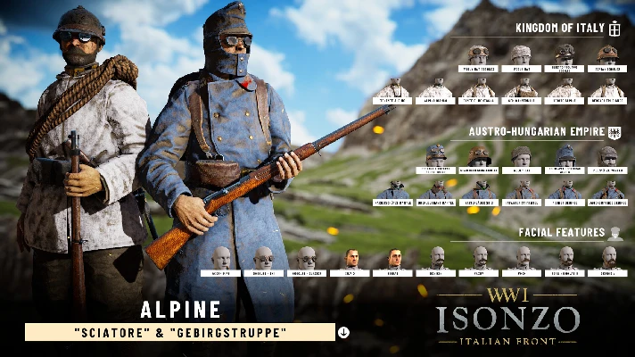 Isonzo - Alpine Units Pack DLC * STEAM RUSSIA ⚡