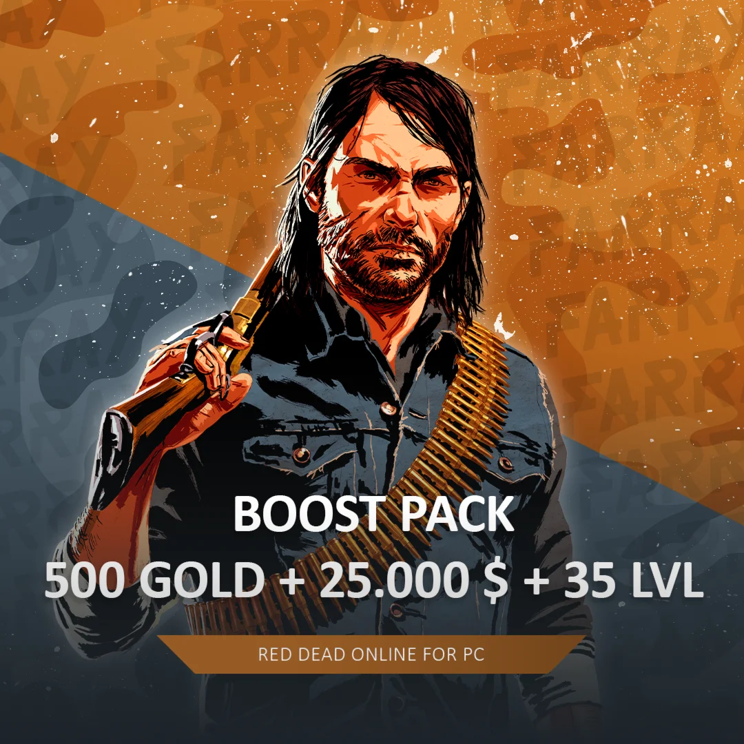 RDO ???? 500 ЗОЛОТА  25.000 $  35 LVL ???? RED DEAD RDR