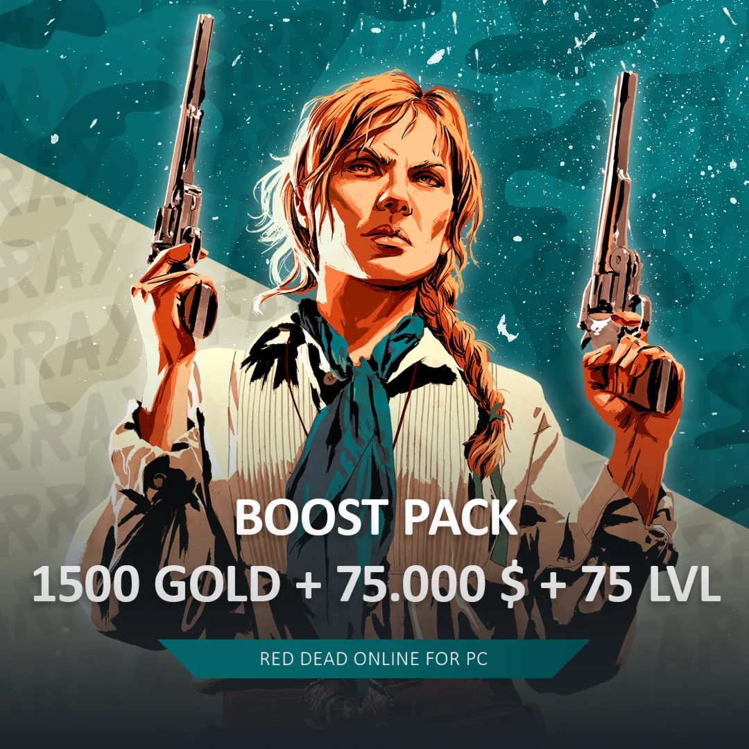 RDO ???? 1500 ЗОЛОТА  75.000 $  75 LVL ???? RED DEAD