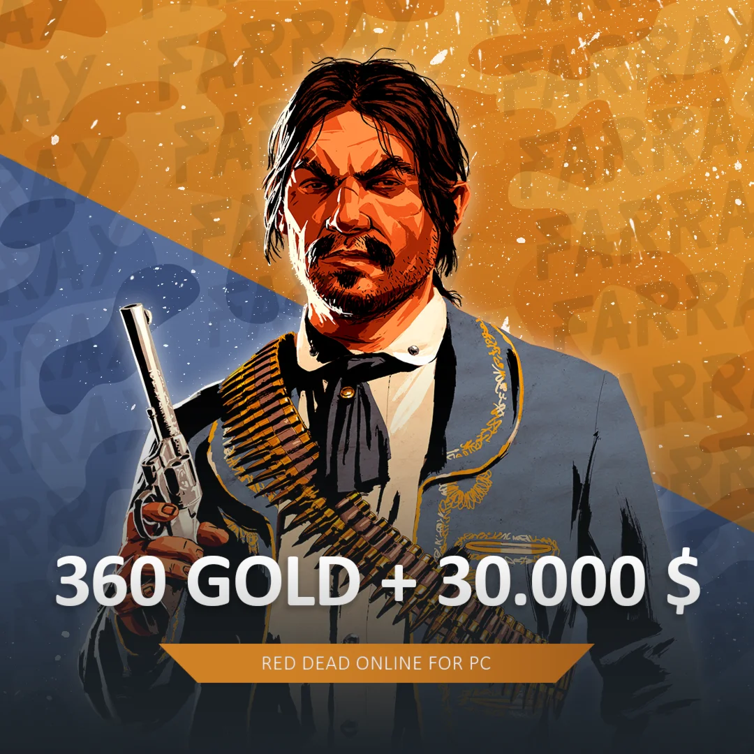 RDO ???? 360 ЗОЛОТЫХ СЛИТКОВ  30.000 $ RED DEAD ???? RDR