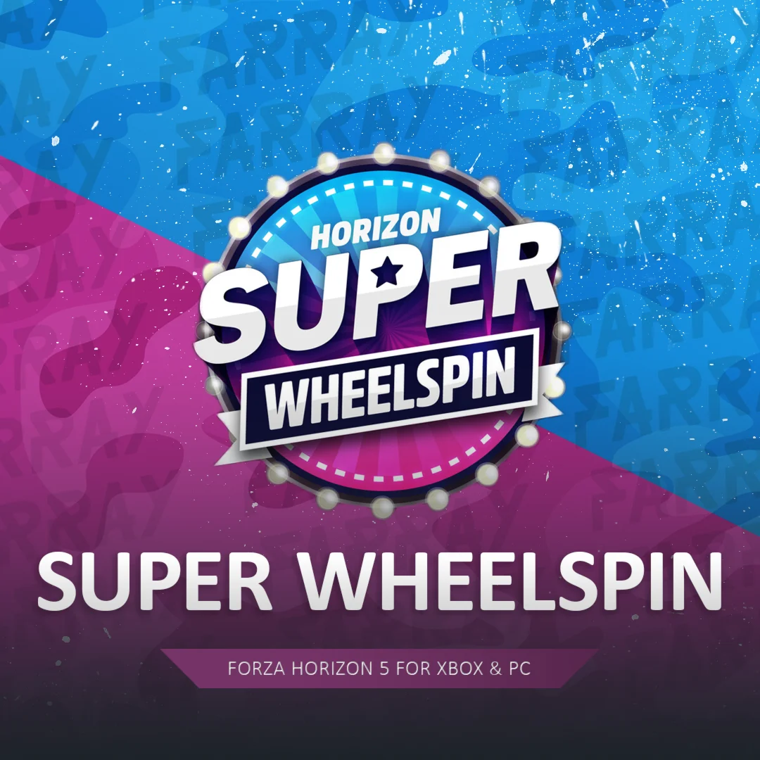 FH5 СУПЕР ПРИЗОВЫЕ ИГРЫ SUPER WHEELSPINS FORZA XBOX/ПК