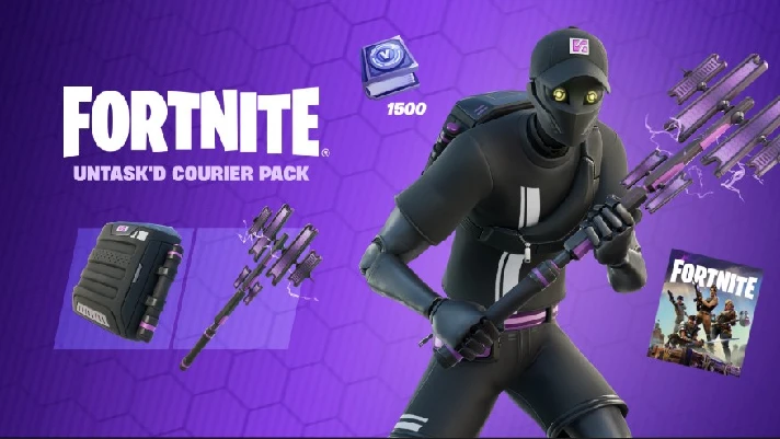 🔑code🔑Fortnite Untask´d Courier Pack