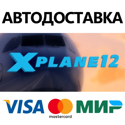 X-Plane 12 * STEAM РОССИЯ  АВТОДОСТАВКА 0% КАРТЫ