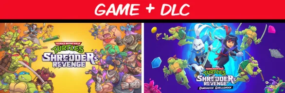 TMNT Shredder's Revenge Game + DLC Dimension Shellshock