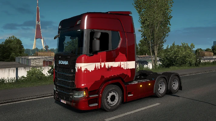 Euro Truck Simulator 2 - Latvian Paint Jobs Pack DLC 🚀