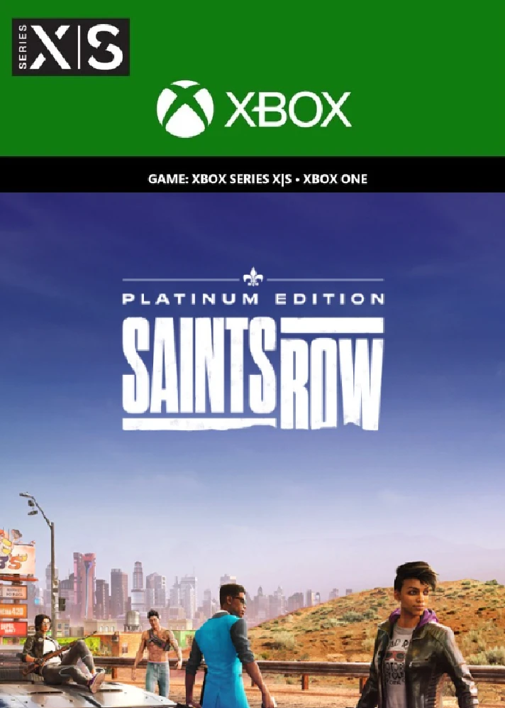 SAINTS ROW PLATINUM EDITION ✅(XBOX ONE, X|S) KEY 🔑