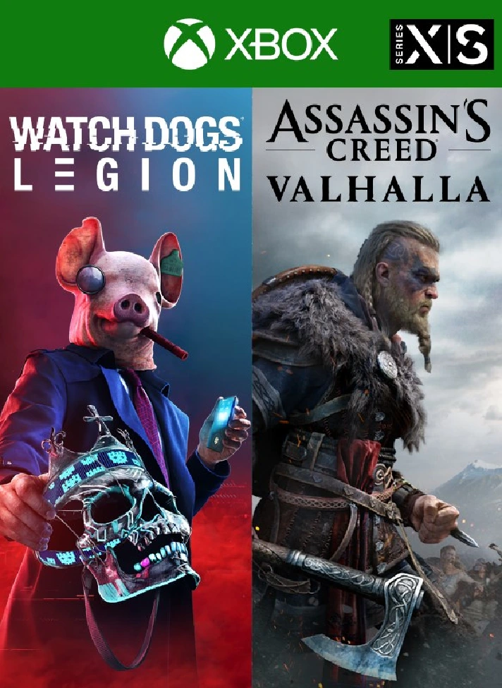 ❗ASSASSIN’S CREED VALHALLA + WATCH DOGS: LEGION XBOX❗