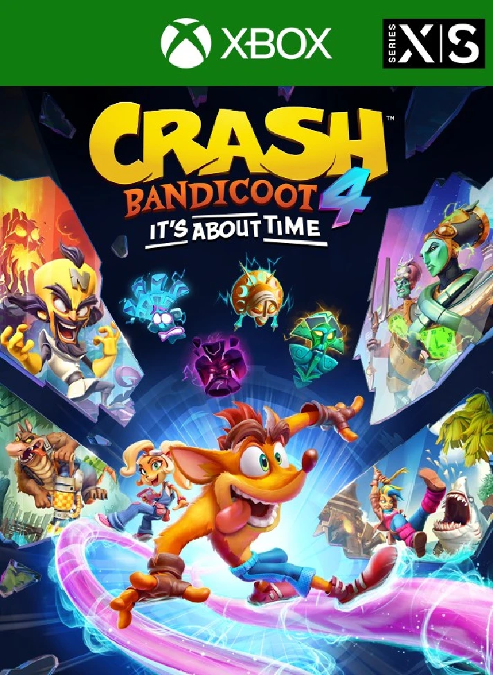 ❗CRASH BANDICOOT 4: IT’S ABOUT TIME❗XBOX ONE/X|S🔑KEY