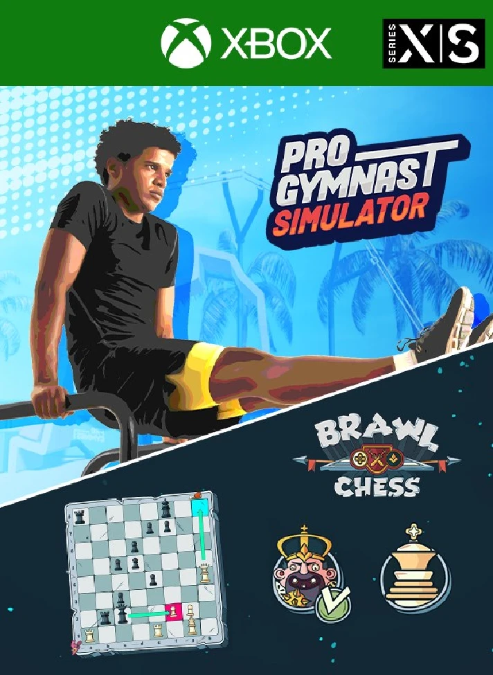 ❗PRO GYMNAST SIMULATOR + BRAWL CHESS❗XBOX ONE/X|S🔑KEY