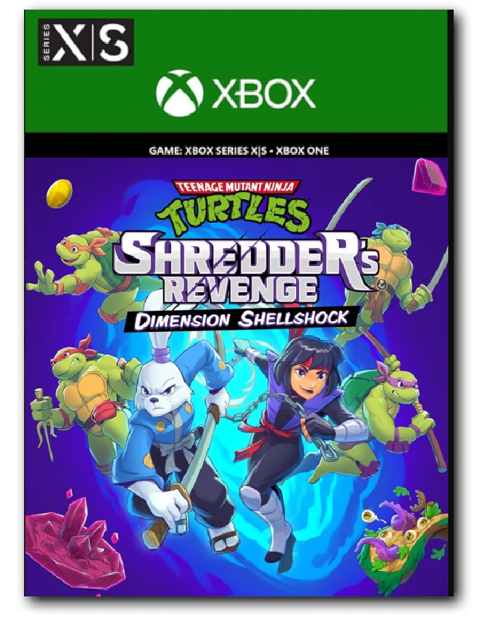 TMNT Shredder´s Revenge Dimension Shellshock XBOX🔑DLC