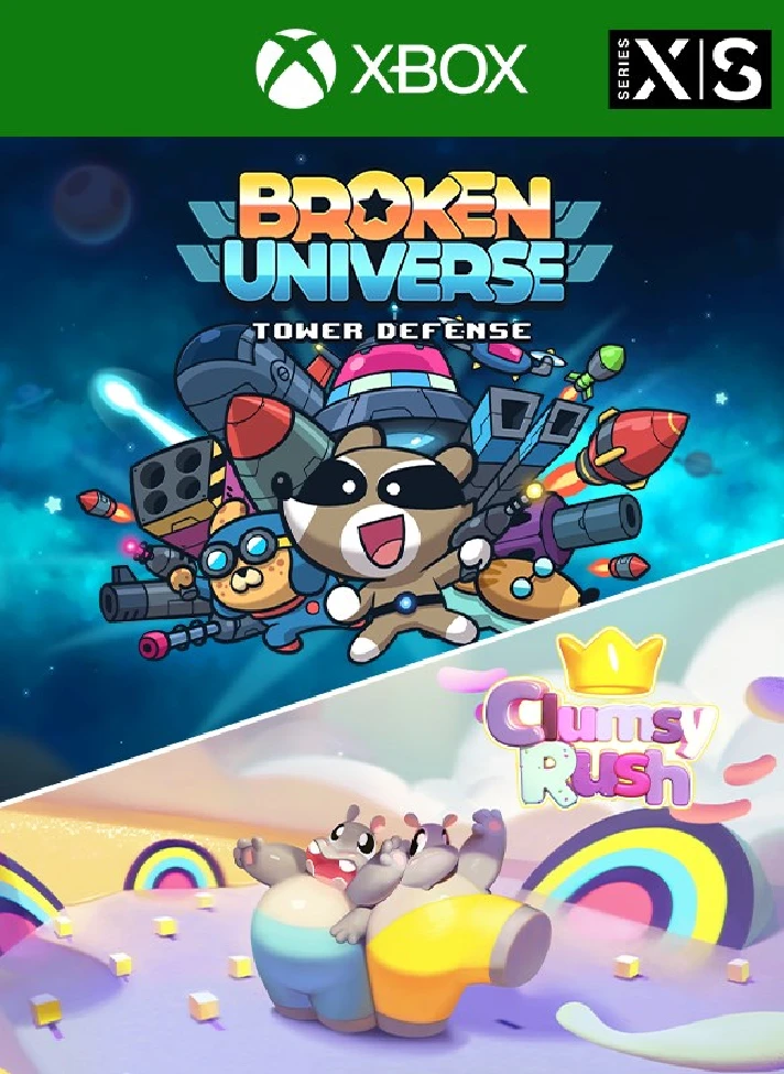 BROKEN UNIVERSE - TOWER DEFENSE + CLUMSY RUSH❗XBOX🔑