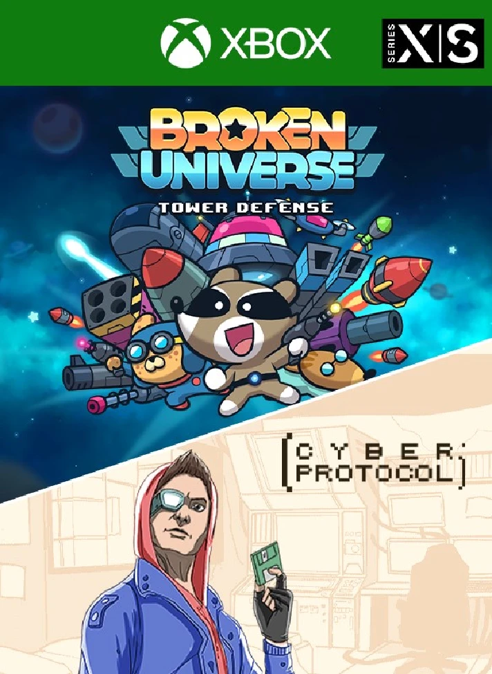 BROKEN UNIVERSE - TOWER DEFENSE + CYBER PROTOCOL🔑XBOX