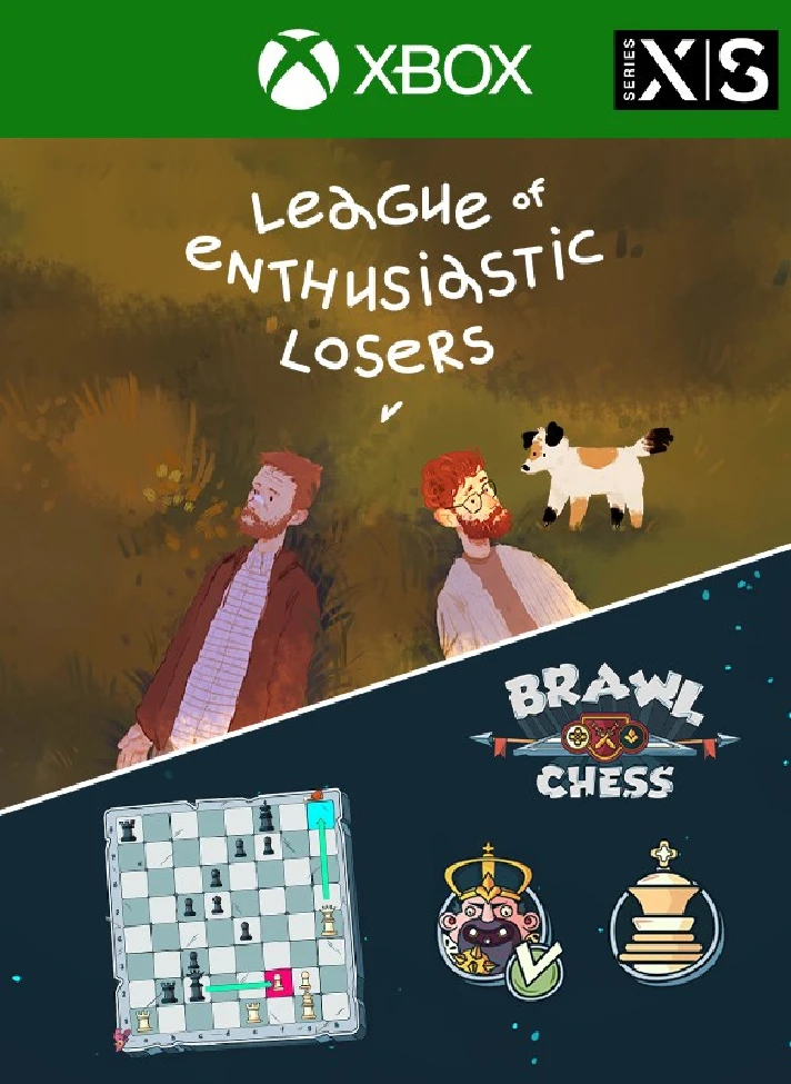 LEAGUE OF ENTHUSIASTIC LOSERS + BRAWL CHESS❗XBOX KEY❗