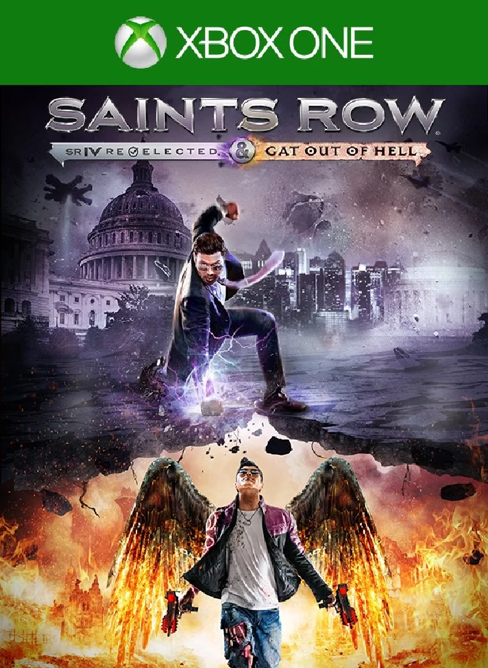 ❗SAINTS ROW IV: RE-ELECTED & GAT OUT OF HELL❗XBOX ❗