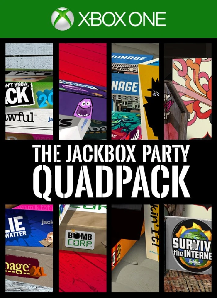 ❗THE JACKBOX PARTY QUADPACK❗XBOX ONE/X|S🔑KEY❗