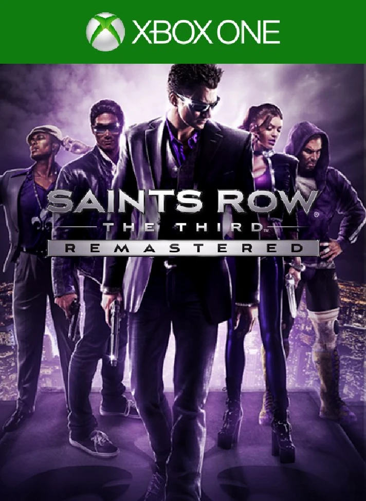 ❗SAINTS ROW THE THIRD REMASTERED❗XBOX ONE/X|S🔑KEY❗