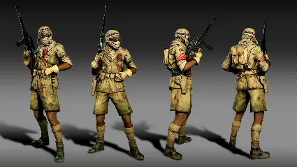 Zombie Army 4: Desert Rat Shola Outfit DLC - STEAM RU