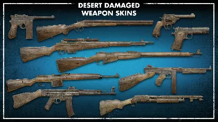 Zombie Army 4: Desert Damaged Weapon Skins DLC - STEAM