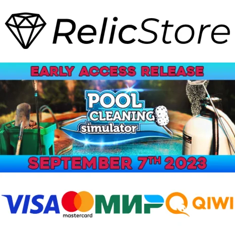 Pool Cleaning Simulator  - Dirtiest game of the Summer