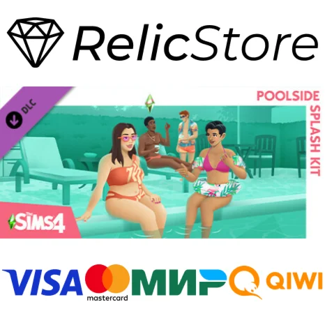 The Sims™ 4 Poolside Splash Kit DLC - STEAM RU
