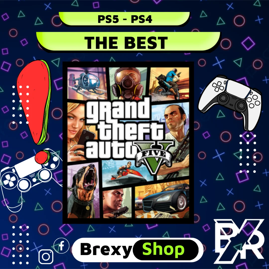 GTA 5 PS4 - PS5 (Гарантия доступа к почте ПОЖИЗНЕННАЯ !