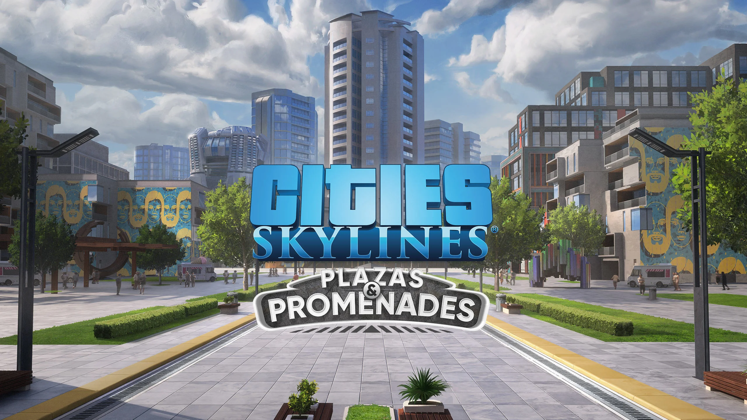  Cities: Skylines - Plazas & Promenades  Steam DLC �