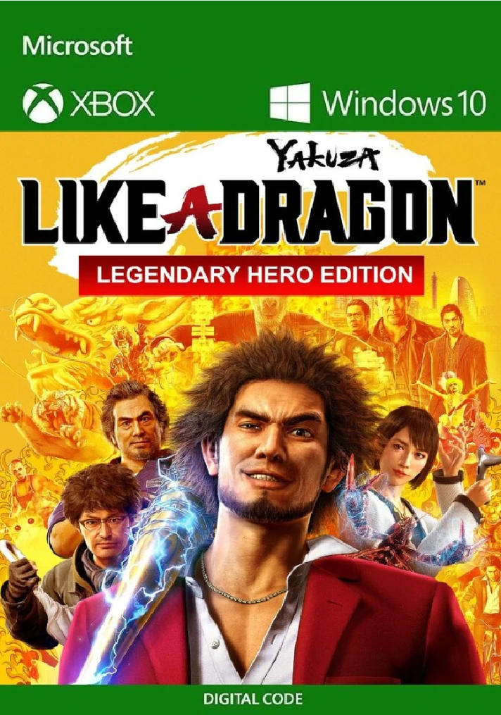 YAKUZA: LIKE A DRAGON LEGENDARY HERO ✅XBOX KEY🔑